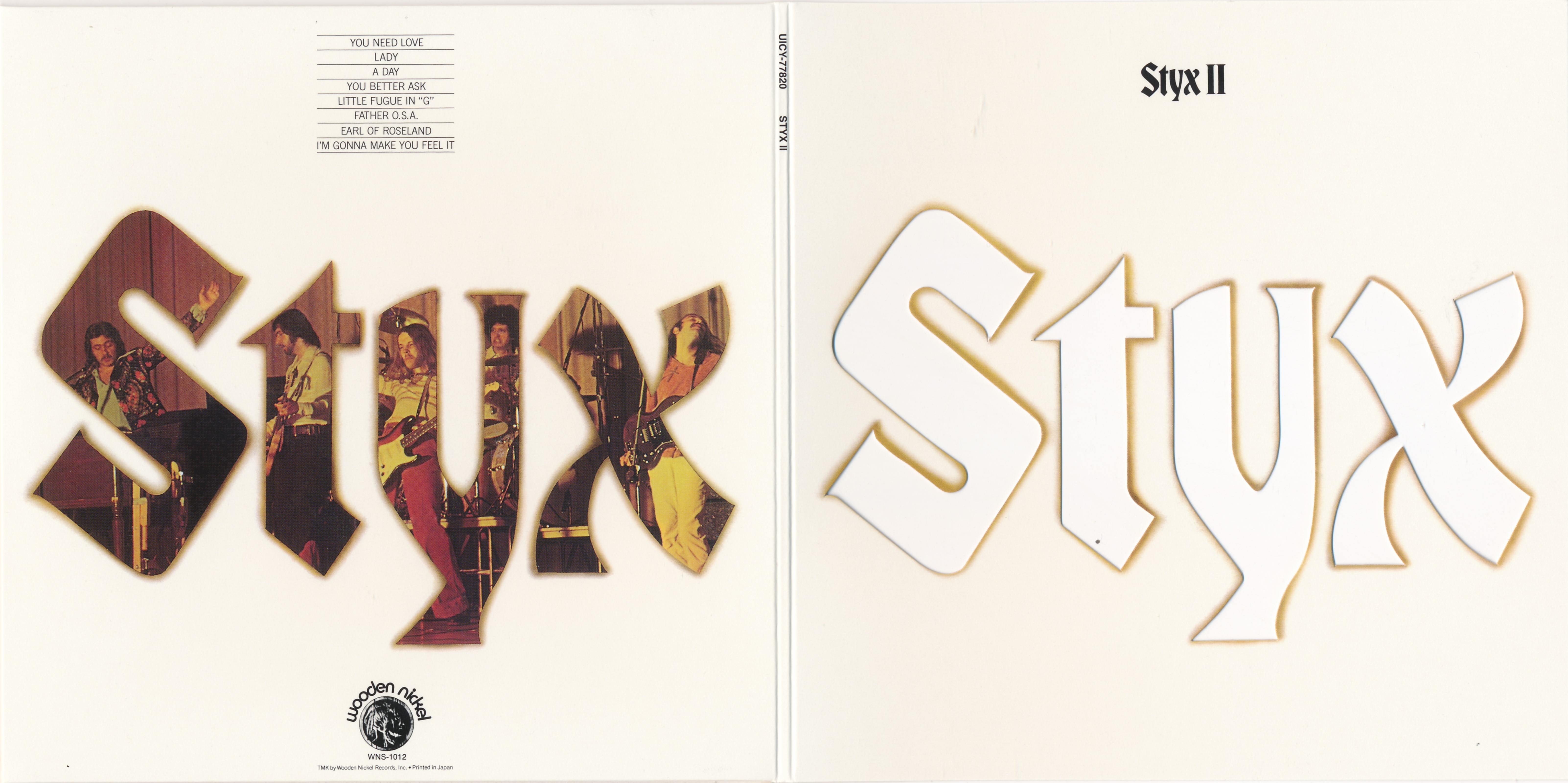 Styx  Styx 2 : Front + Inlay